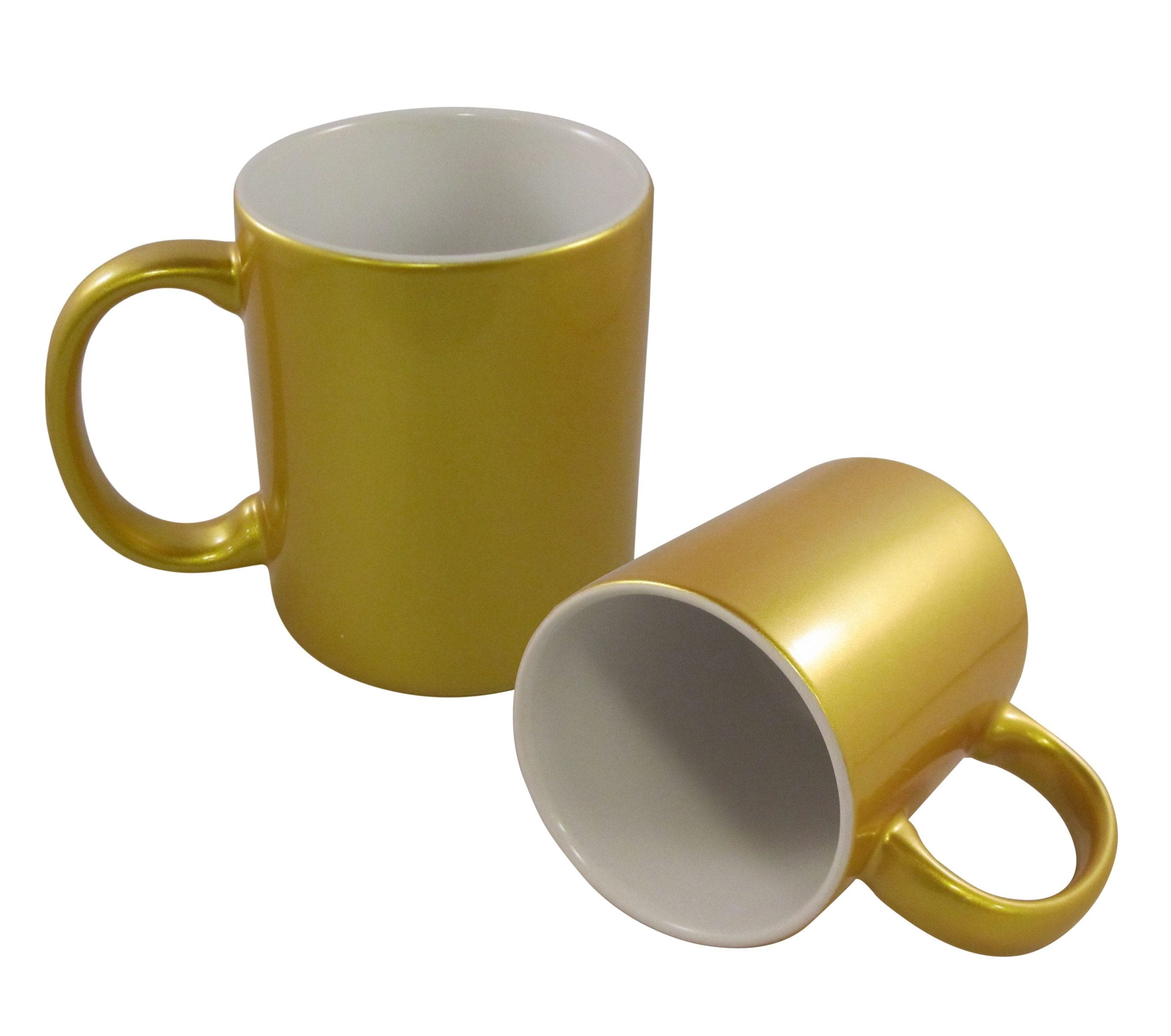 Personalized Gold Metallic Mug