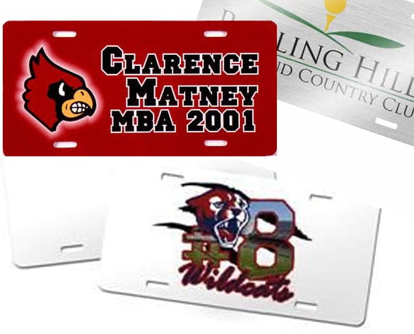 Personalized License Plate